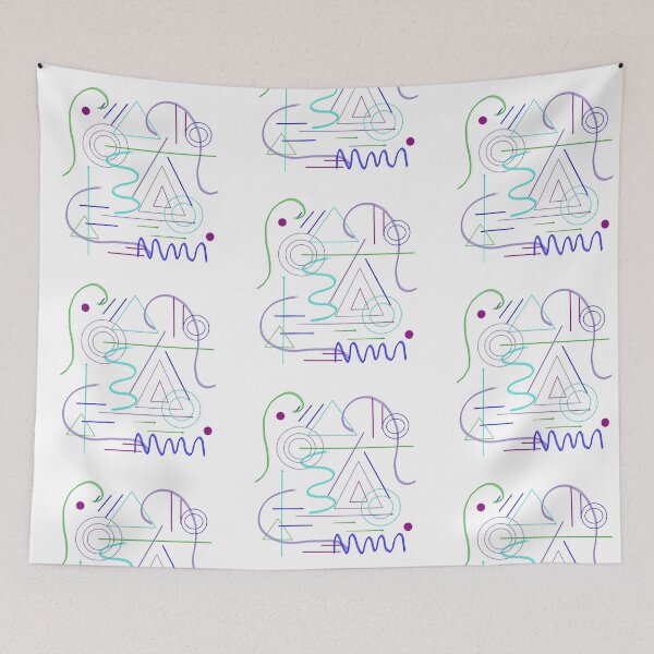 Item preview, Geometry art abstract designed and sold by -ouij.
