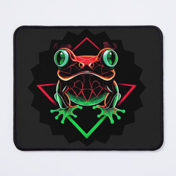 Item preview, Geometric Neon Frog designed and sold by dom-sien-sh.