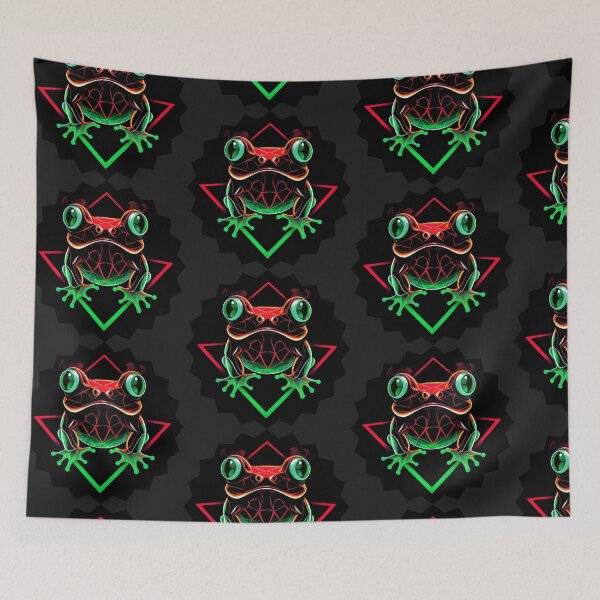 Item preview, Geometric Neon Frog designed and sold by dom-sien-sh.