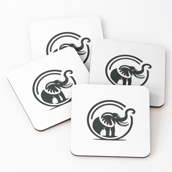 Item preview, Roaring Jungle Giants Elephants designed and sold by vectorillus.