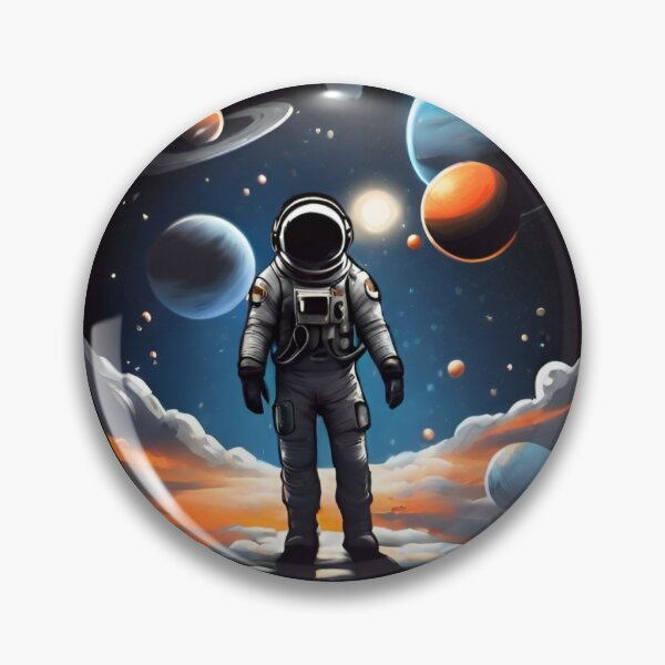 Artikelvorschau, Erkundung eines Raumfahrers auf einem fernen Planeten entworfen und verkauft von gwiggington.