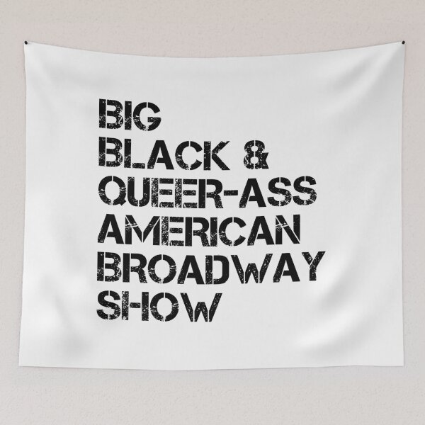 Item preview, Big black and queer [A Strange Loop] designed and sold by lazarusheart.