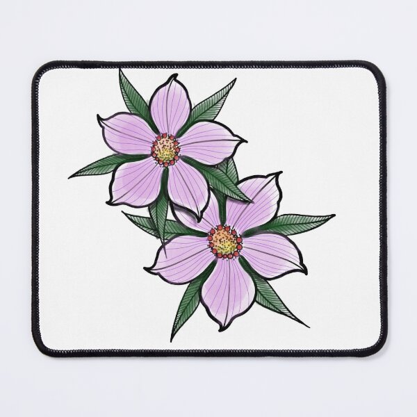 Item preview, Twin Flowers, Birth flowers, blossoms designed and sold by susyrdesign.