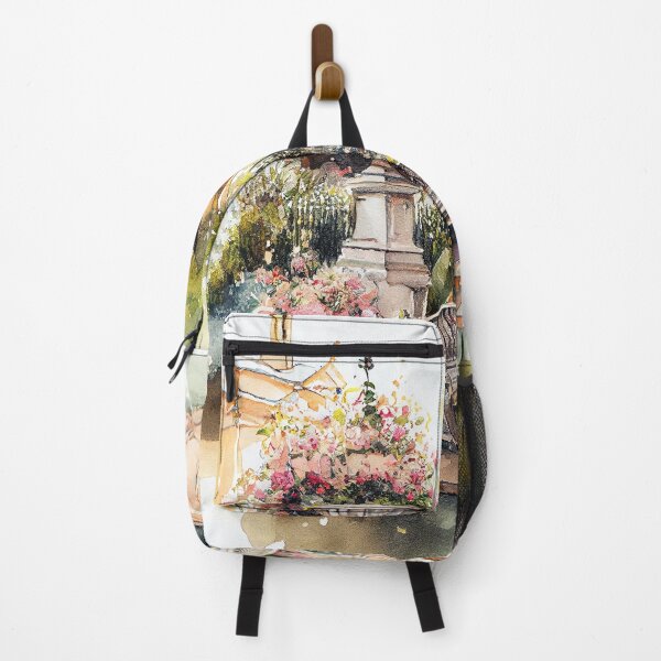Item preview, A Garden With A Fountain designed and sold by Peek-Designs.