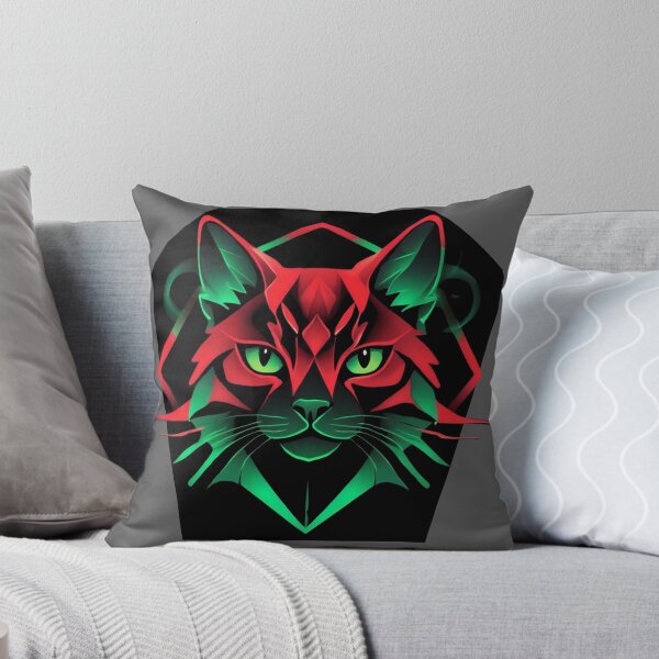 Item preview, Geometric Neon Cat designed and sold by dom-sien-sh.