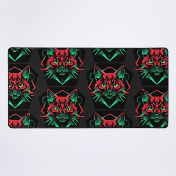 Item preview, Geometric Neon Cat designed and sold by dom-sien-sh.