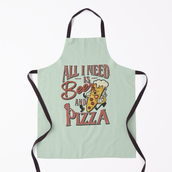 Item preview, ALL I NEED IS BEER AND PIZZA designed and sold by NebulaWhimsy.