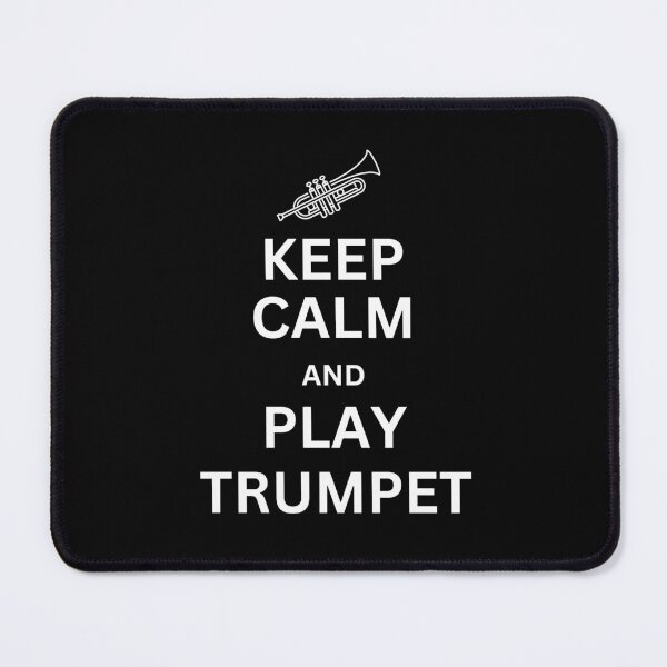 Item preview, Keep calm and play trumpet designed and sold by annoying-shirts.