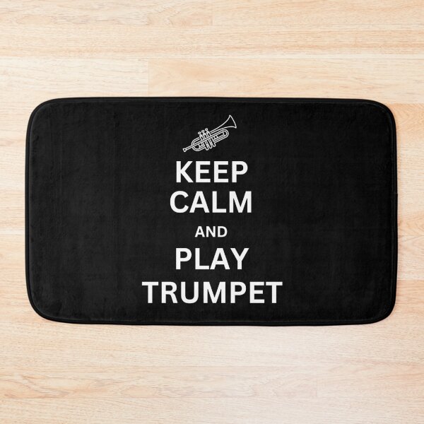 Item preview, Keep calm and play trumpet designed and sold by annoying-shirts.