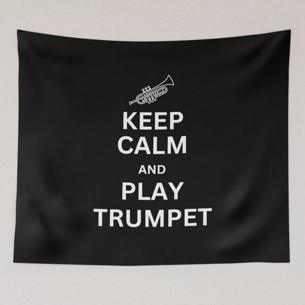 Item preview, Mantén la calma y toca la trompeta. designed and sold by annoying-shirts.