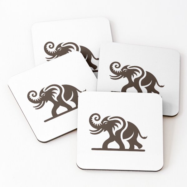 Item preview, Roaring Jungle Giants Elephants designed and sold by vectorillus.