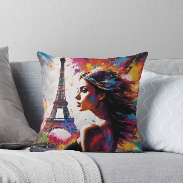 Item preview, Paris girl with Eiffel Tower designed and sold by JackFreestone.