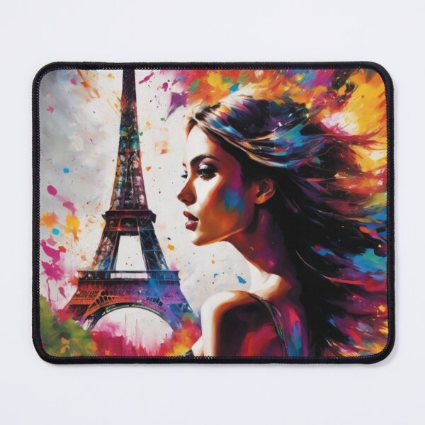 Item preview, Paris girl with Eiffel Tower designed and sold by JackFreestone.