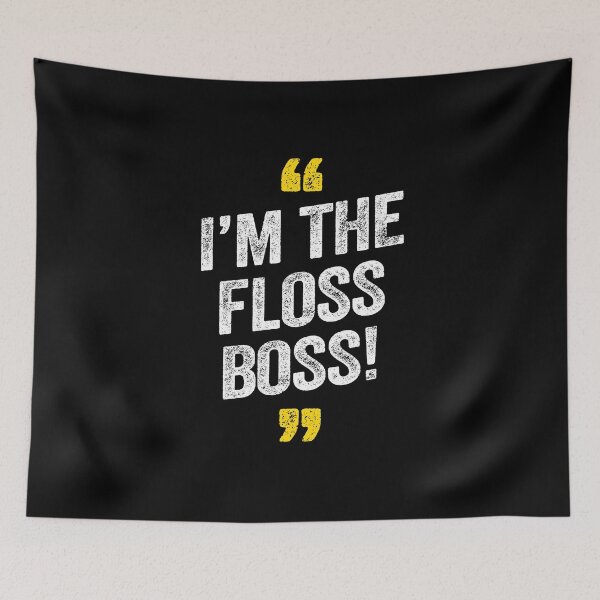 Item preview, Floss Boss teeth Dentist Wisely Orthodontist Flossing Cavity designed and sold by w1ckerman.