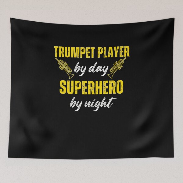 Item preview, Trompetista bu día superhéroe por la noche designed and sold by annoying-shirts.