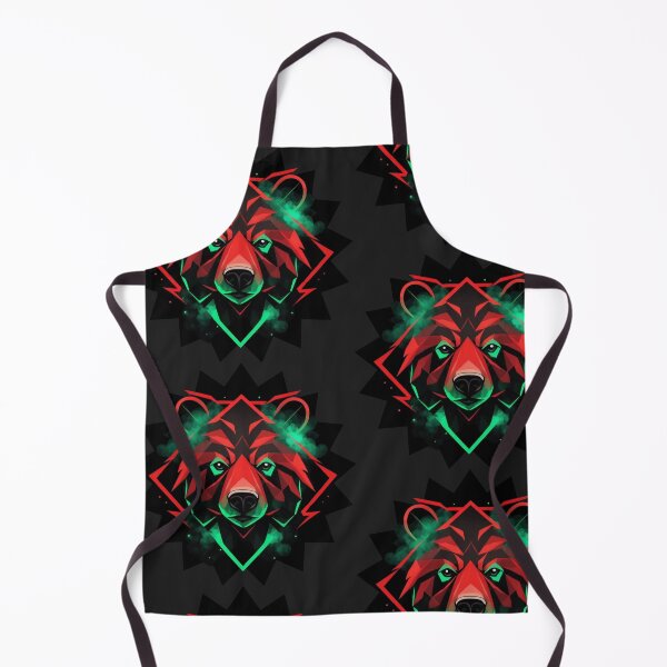 Item preview, Geometric Neon Bear designed and sold by dom-sien-sh.
