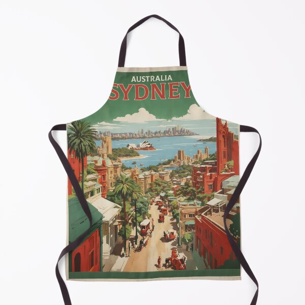 Artikelvorschau, Sydney Australien Tourismus Vintage Poster entworfen und verkauft von TravelersGems.