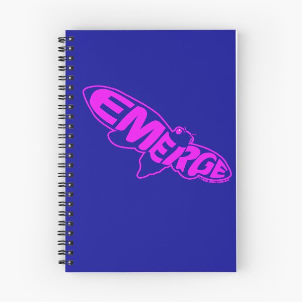 Item preview, Cicada Emerge, Pink Outline designed and sold by CraneCreek.
