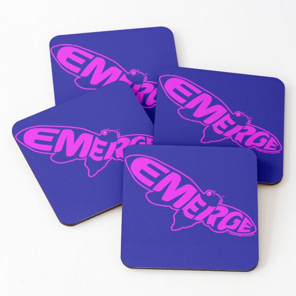 Item preview, Cicada Emerge, Pink Outline designed and sold by CraneCreek.