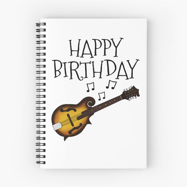 Item preview, Mandolin Happy Birthday Mandolinist Folk Musician designed and sold by doodlerob.