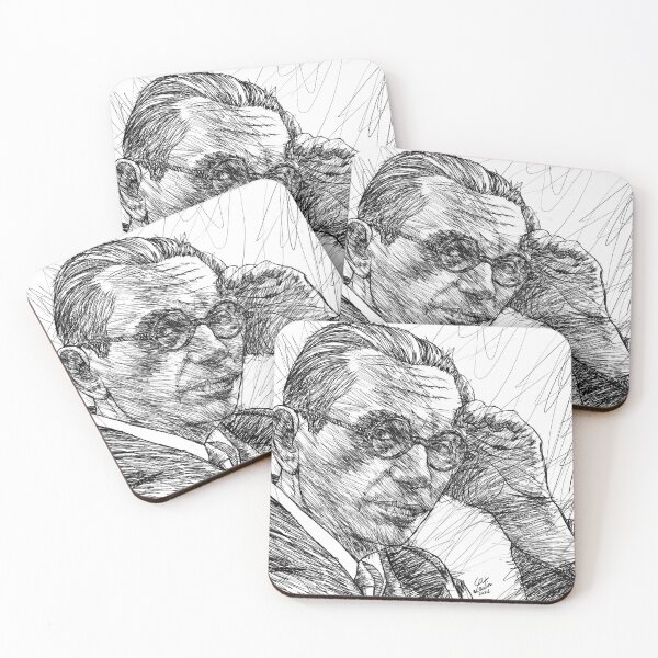 Item preview, KURT GODEL ink portrait designed and sold by lautir.