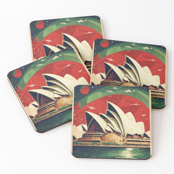 Artikelvorschau, Sydney Australia Tourism Vintage Poster 4 entworfen und verkauft von TravelersGems.