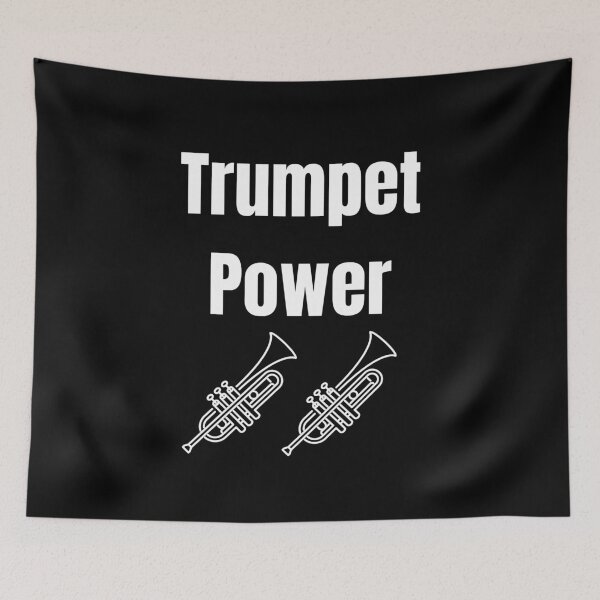 Item preview, Trumpet power designed and sold by annoying-shirts.