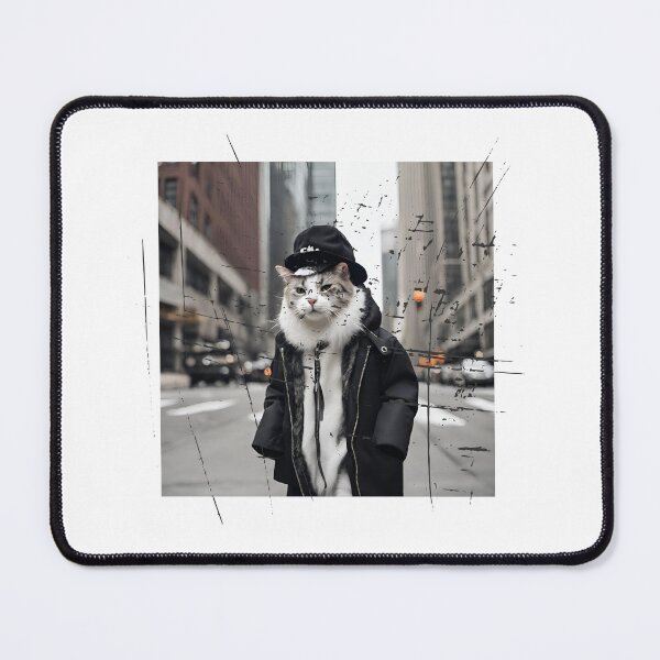 Item preview, Rap cat in big city designed and sold by coolvibes-shop.