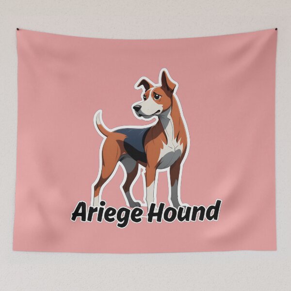 Item preview, ariege hound, ariegeois designed and sold by Bilisik.