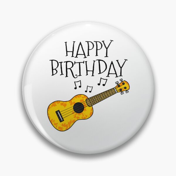 Item preview, Ukulele Happy Birthday Ukulelist Music Teacher Musician designed and sold by doodlerob.