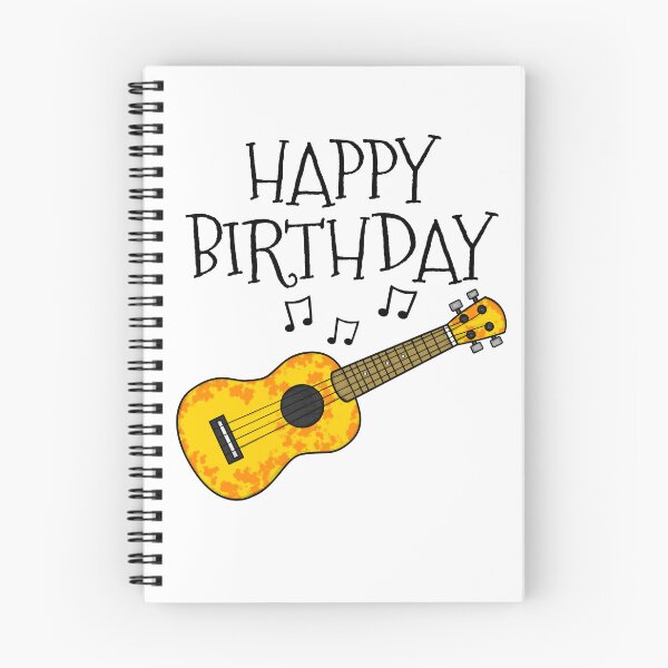 Item preview, Ukulele Happy Birthday Ukulelist Music Teacher Musician designed and sold by doodlerob.