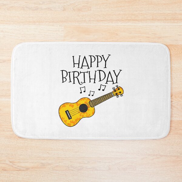 Item preview, Ukulele Happy Birthday Ukulelist Music Teacher Musician designed and sold by doodlerob.