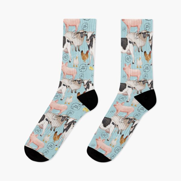 Item preview, Sky blue vegan for the animals  designed and sold by Haybow-Podge.