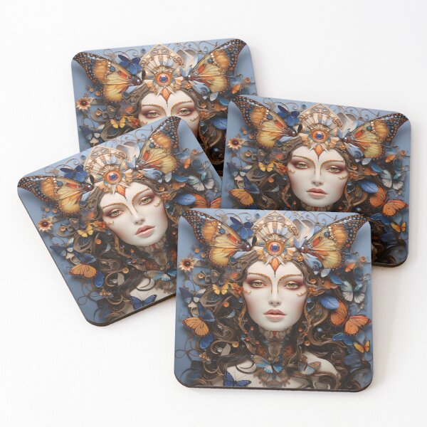 Item preview, Crowned in Nature: The Sovereign of Butterflies designed and sold by shadowpalette.