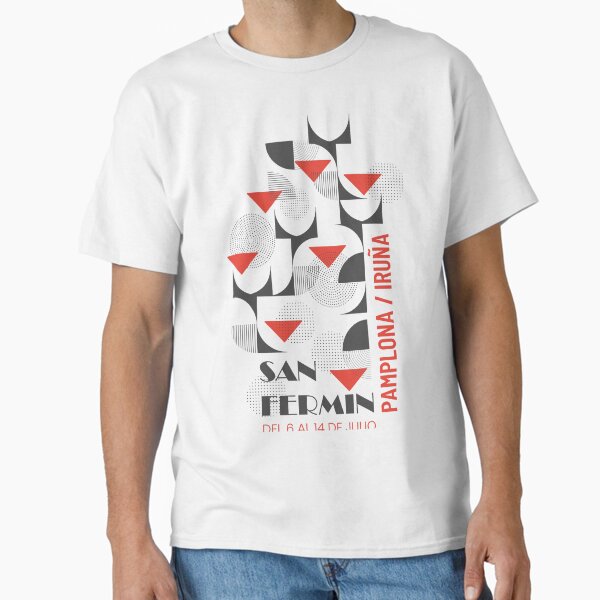 Moderno San Fermin en Pamplona Camiseta clásica