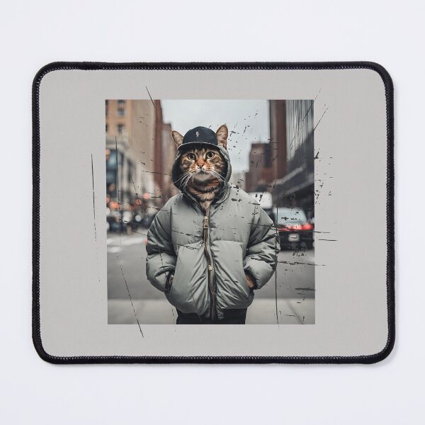 Item preview, Rap cat in the big city designed and sold by coolvibes-shop.