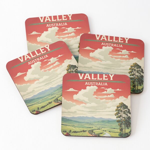 Item preview, Yarra Valley Australia Tourism Vintage Poster designed and sold by TravelersGems.