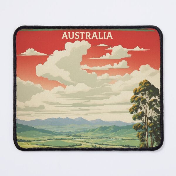 Item preview, Yarra Valley Australia Tourism Vintage Poster designed and sold by TravelersGems.