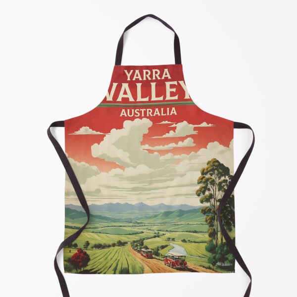 Item preview, Yarra Valley Australia Tourism Vintage Poster designed and sold by TravelersGems.
