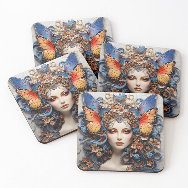 Item preview, Majestic Metamorphosis: The Butterfly Queen designed and sold by shadowpalette.