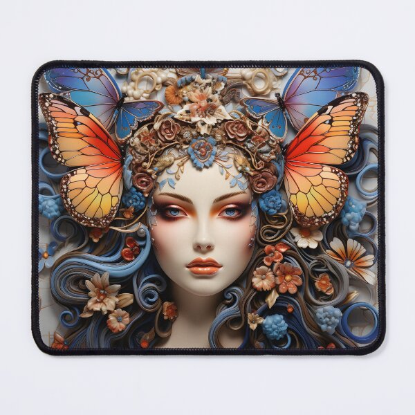Item preview, Majestic Metamorphosis: The Butterfly Queen designed and sold by shadowpalette.