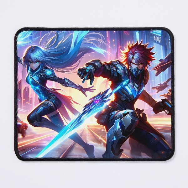 Item preview, Cyber Clash: Neon Warriors in Battle designed and sold by shadowpalette.