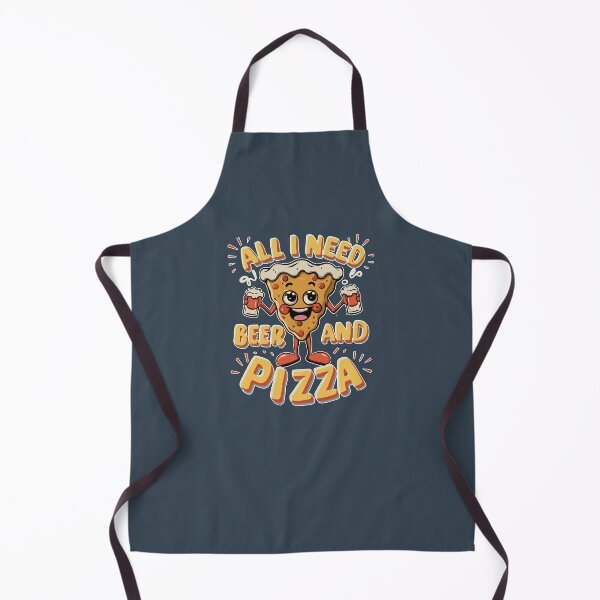 Item preview, ALL I NEED IS BEER AND PIZZA designed and sold by NebulaWhimsy.
