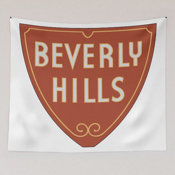 Item preview, Beverly Hills Sign digital drawing designed and sold by RickyBarnard.