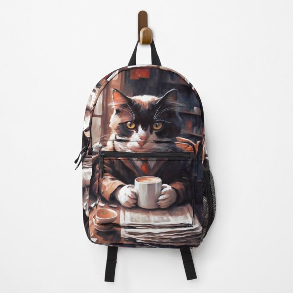 Item preview, The cat drinks coffee designed and sold by M-Y-A-R-T-.