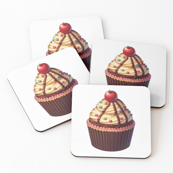 Item preview, Cute sweet cupcake designed and sold by DuskTillDown.