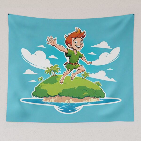 Item preview, peter pan cartoon designed and sold by claudedutangia.