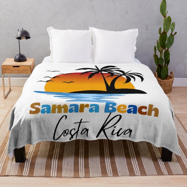 Item preview, Samara Beach Costa Rica Sunset Palm Birds Ocean designed and sold by julyperson.