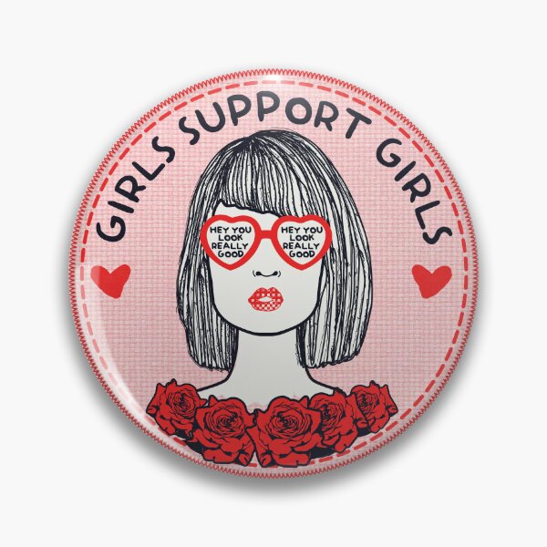 Item preview,  Girls Supporting Girls designed and sold by StudioGlouna.