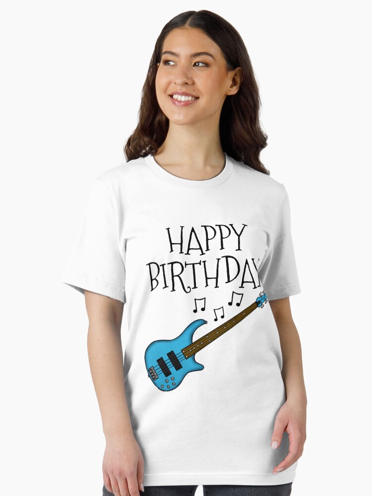 Bass Player T Shirt Bass Equals Happiness Tee Bassist Gift